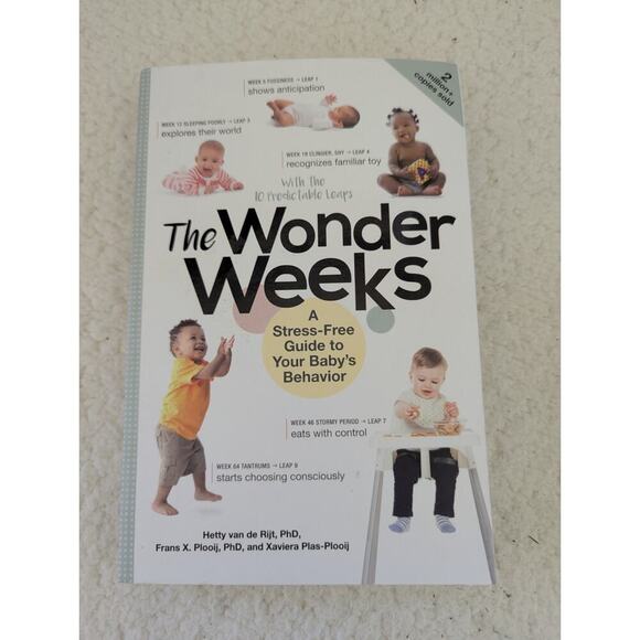 The Wonder Weeks: A Stress-Free Guide to Your Baby's Behavior-pre-owned-2019 - Picture 1 of 5